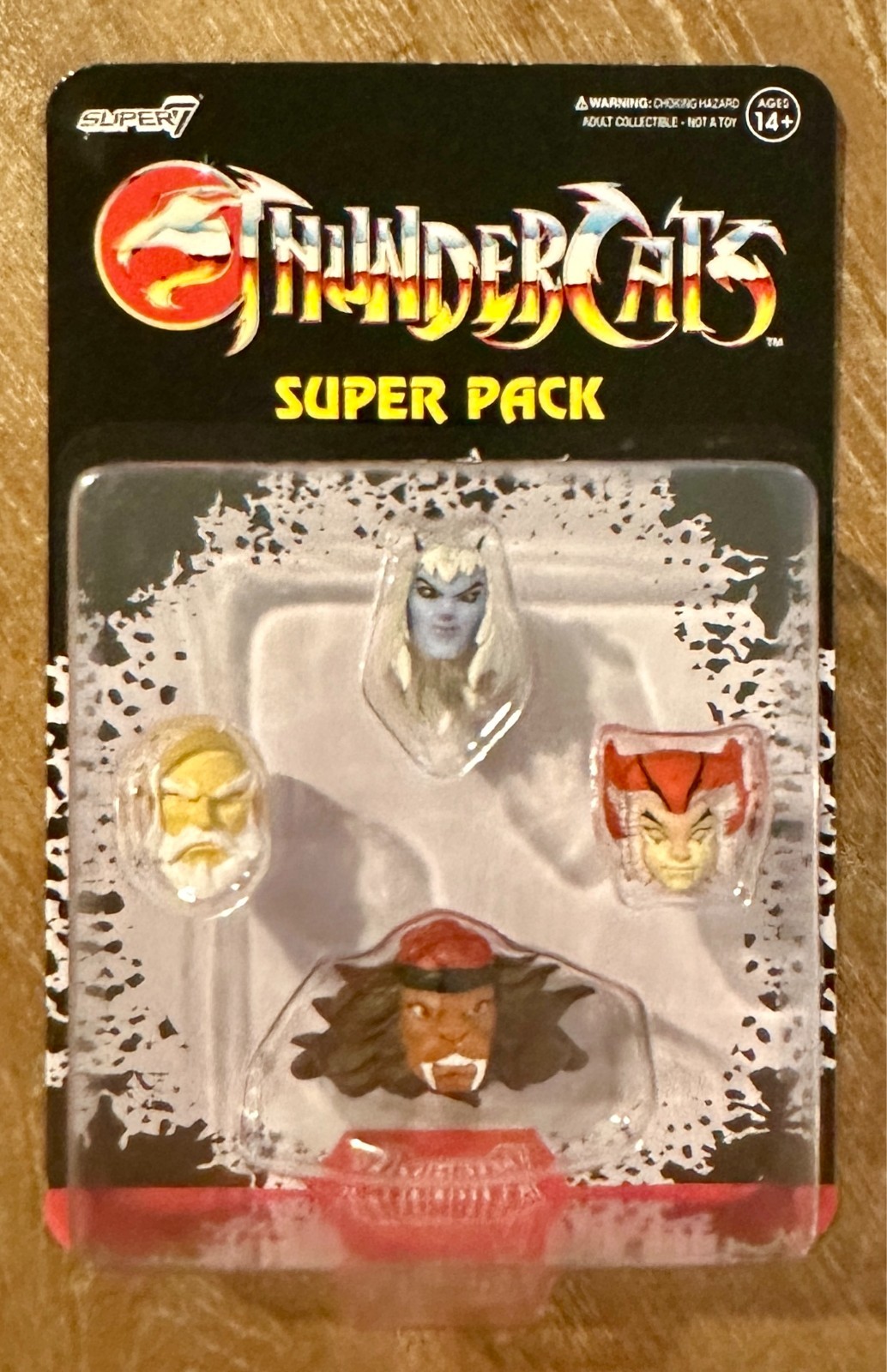 Super7 Thundercats Ultimates WAVE 9 Super Pack Wilykat Chilla Grune Jaga Heads