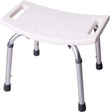 Shower Chair Bath Stool Seat Padded Height Adjustable Aid Bathtub Shower 350lb