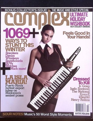 COMPLEX MAGAZINE HOLIDAY WISHBOOK 2005/2006 LAISLA MARIA  B3011