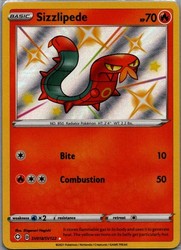 Sizzlipede SV018/SV122 Shining Fates Shiny Vault Holo Rare