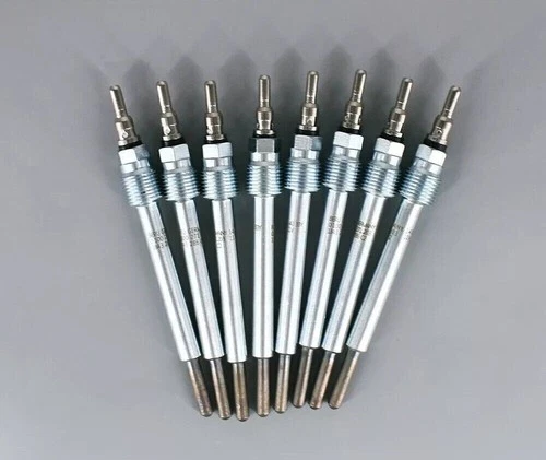 Bujía incandescente 4C3Z12A342AA 8X ZD13 para Ford F250 F350 F450 6,0 L 2004-2007 Motorcraft Foto 3 de 4