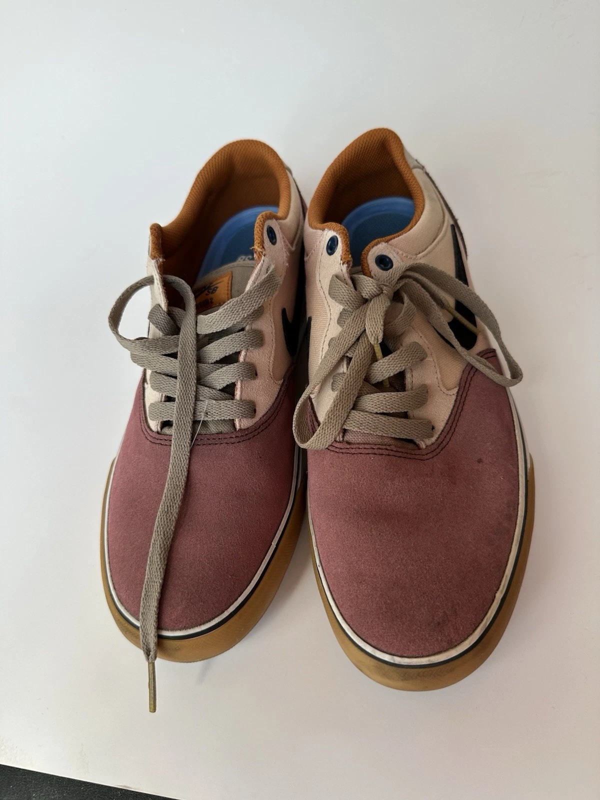 Nike Chron 2 SB Oxford rosa vino scuro W8