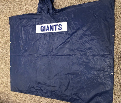 New York Giants rain poncho; Support Your G-men, even in the rain! looks new!