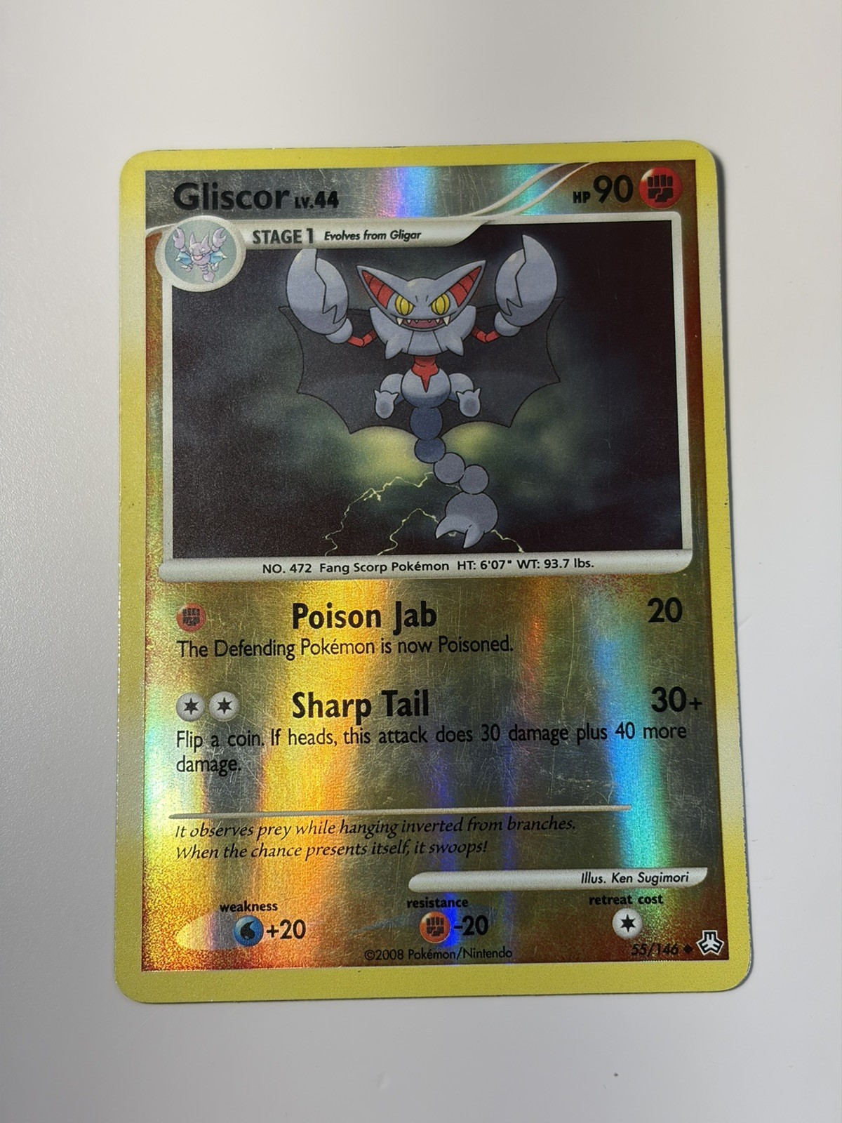 Gliscor 55/146 Legends Awakened Reverse Holo