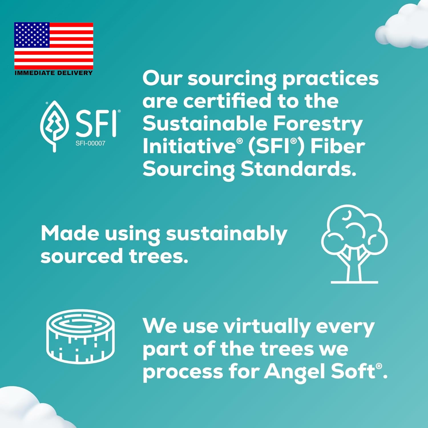 Toilet Paper, 6 Super Mega Rolls = 36 Regular Rolls, Soft and Strong Toilet Tiss