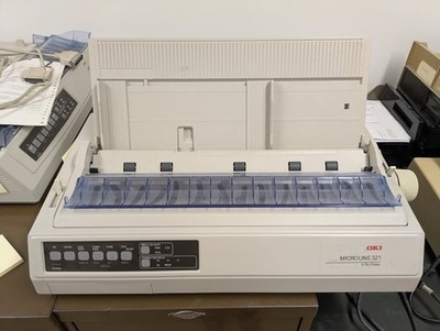 Oki MICROLINE 321 Turbo Dot Matrix 9 Pin Printer Parts Only