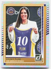 2025 Donruss WNBA #12 Kelsey Plum Holo Los Angeles Sparks