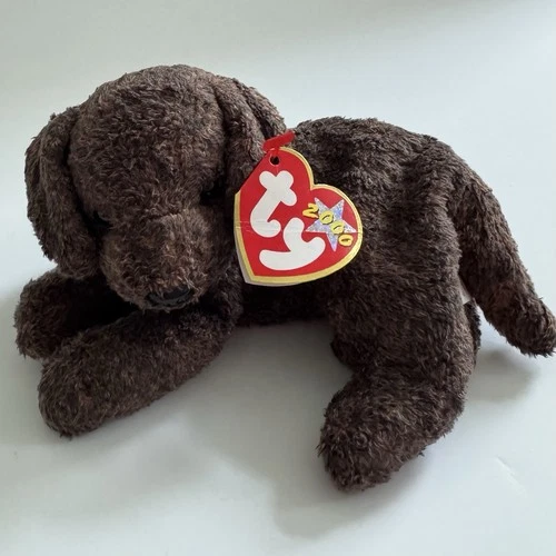 Ty Vintage 2000 Beanie Baby “Fetcher the Dog” NWT