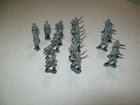 VINTAGE  MARX  1965 MINIATURE  " INVASION  DAY "  PLAYSET  GERMAN  FIGURES- 18