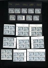 LOT 32696 MINT NH OG 544 CENTENNIALS VARIETIES PLATE BLOCKS SINGLES 5 FDC CANADA