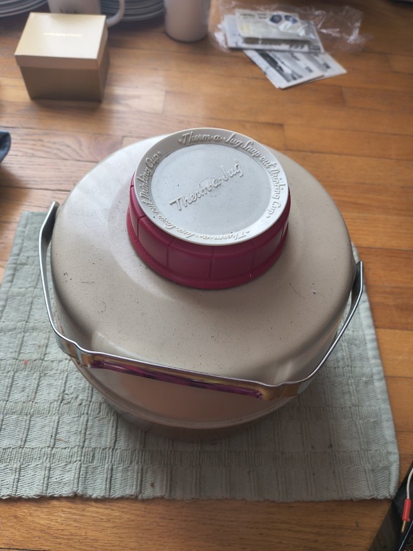 Vintage  Cooler 1 Gallon Therm A Jug Knapp Monarch USA Clean!