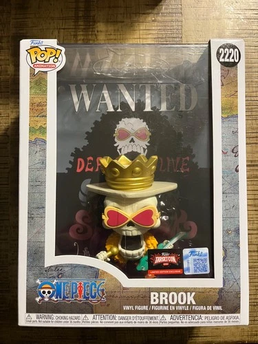 Funko Pop! One Piece Brook #2220 TargetCon Exclusive Vinyl Figure, Mint