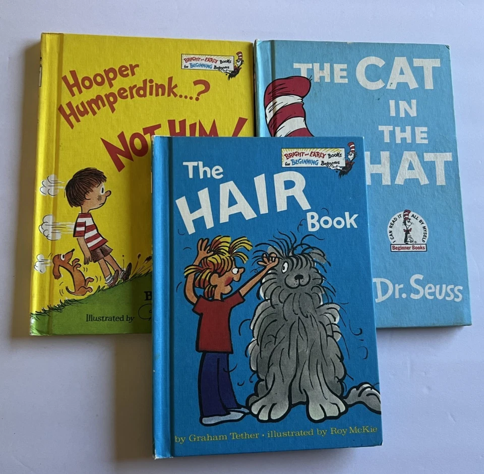 Lot of 15 Vintage Dr. Seuss 1960's-80's Bright Early & Beginner Hardcover Books - Image 2 of 4