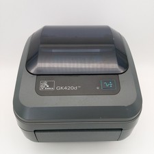 Zebra GK420d Etikettendrucken DHL UPS DPD Versand - OHNE Stromkabel