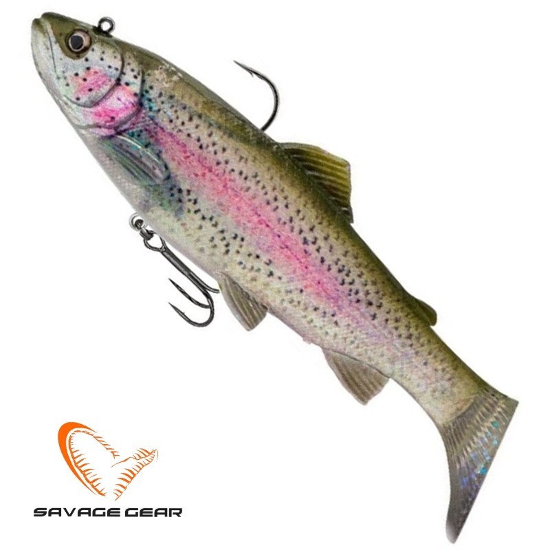 Savage Gear 3D Trout Shad lure 17cm 90g Fast Sink CL Rainbow - Pike Fishing