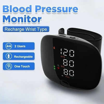 #ad #ad Automatic Digital Wrist Blood Pressure Monitor BP Cuff LED Heart Rate Machine $14.99