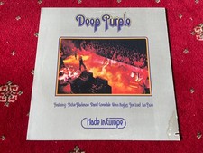 deep purple made in europe Original Vinyl 1976 US Import warner bros 