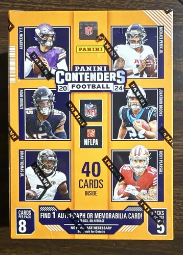 2024 Panini Contenders Football NFL Blaster Box Factory Sealed 1 Auto Or Mem