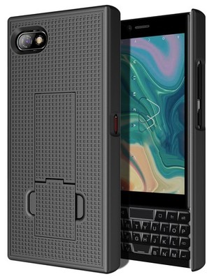Slim Grid Texture Hard Shell Case Cover Kickstand for Unihertz Titan Slim (2022)