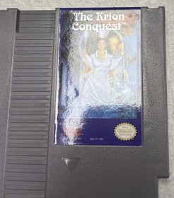 The Krion Conquest Nintendo NES - Complete In Box CIB Tested Authentic VGC 1991