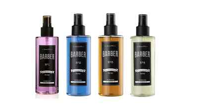 4 different scents together (No.1,2,3,4)Marmara Barber Eau de Cologne 250ml.