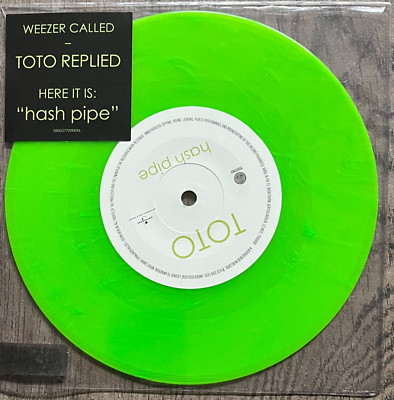 Toto - Hash Pipe Limited  7'' Green Vinyl Single RSD Black Friday 2018 Weezer NEU