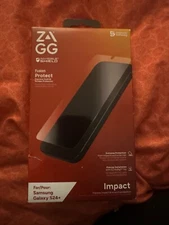 Zagg invisible shield cushion protect  impact galaxy s24+