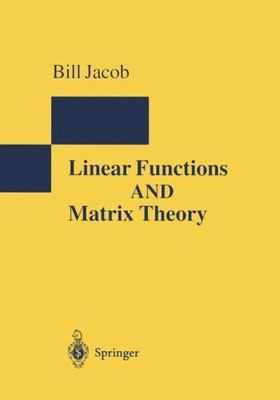 Linear Functions and Matrix Theory, Brand New, Free shipping in the US