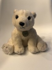 Miyoni by Aurora Plush Polar Bear 9 Inches Tall Super Soft