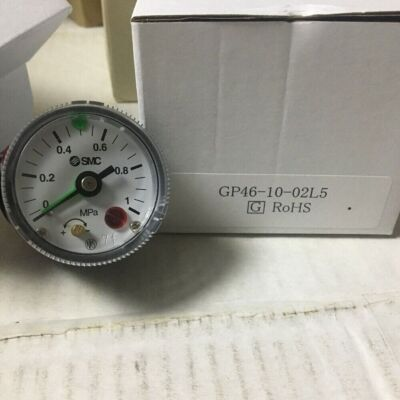 #ad 1PCS New SMC GP46 10 02L5 Pressure Gauge with Switch Free delivery $30.00