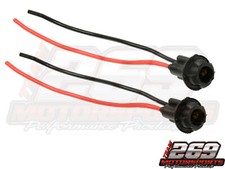 Side Marker Light Bulb Socket Fits 194 194a T10 168 T15 Fits Gm Chevrolet Qty 2