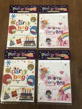 FOUR PACKS of Simon Elvin Boys & Girls PARTY BAGS (10 per Pack) - New