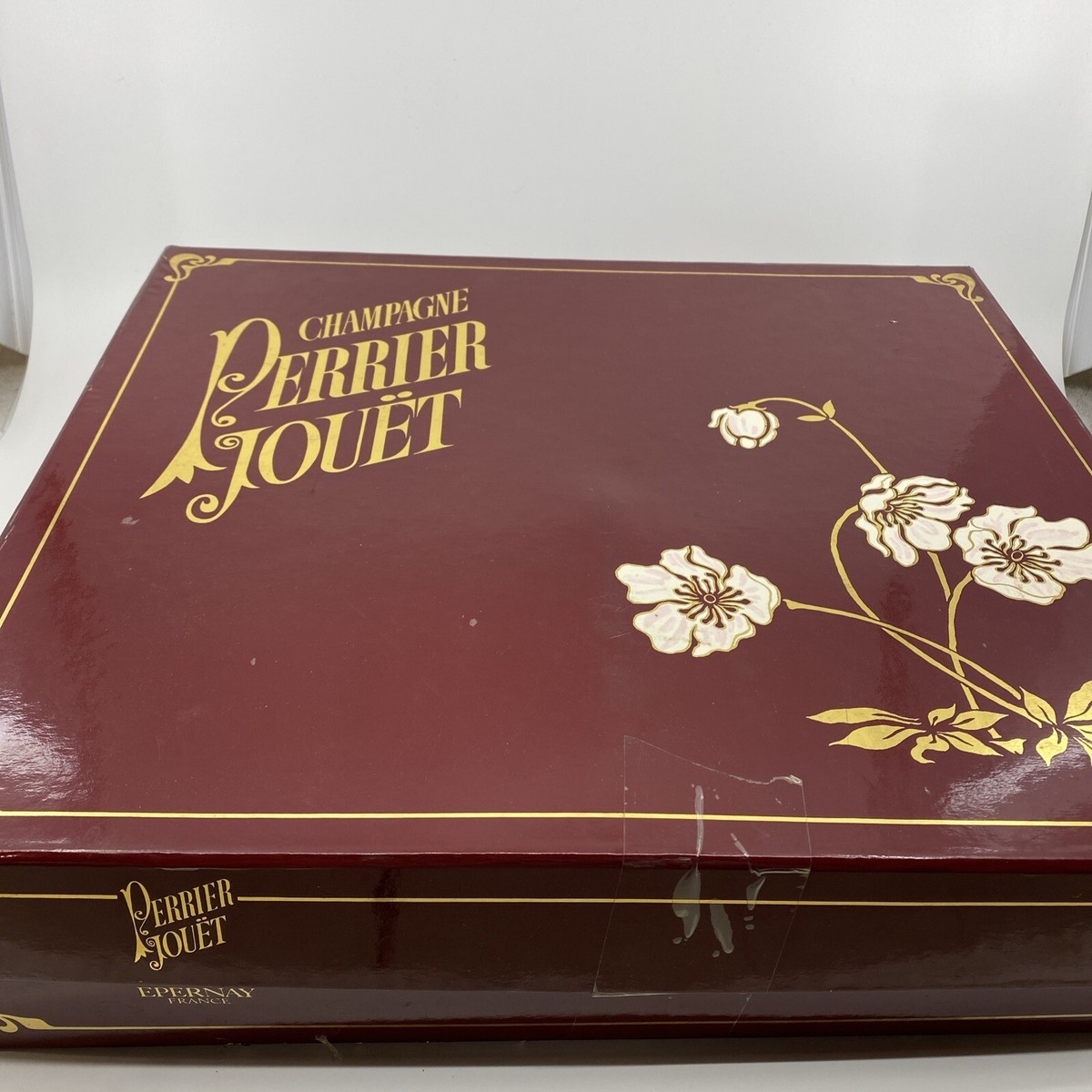 Champagne Perrier Jouet Special Edition Box Set/ Empty Bottle | eBay