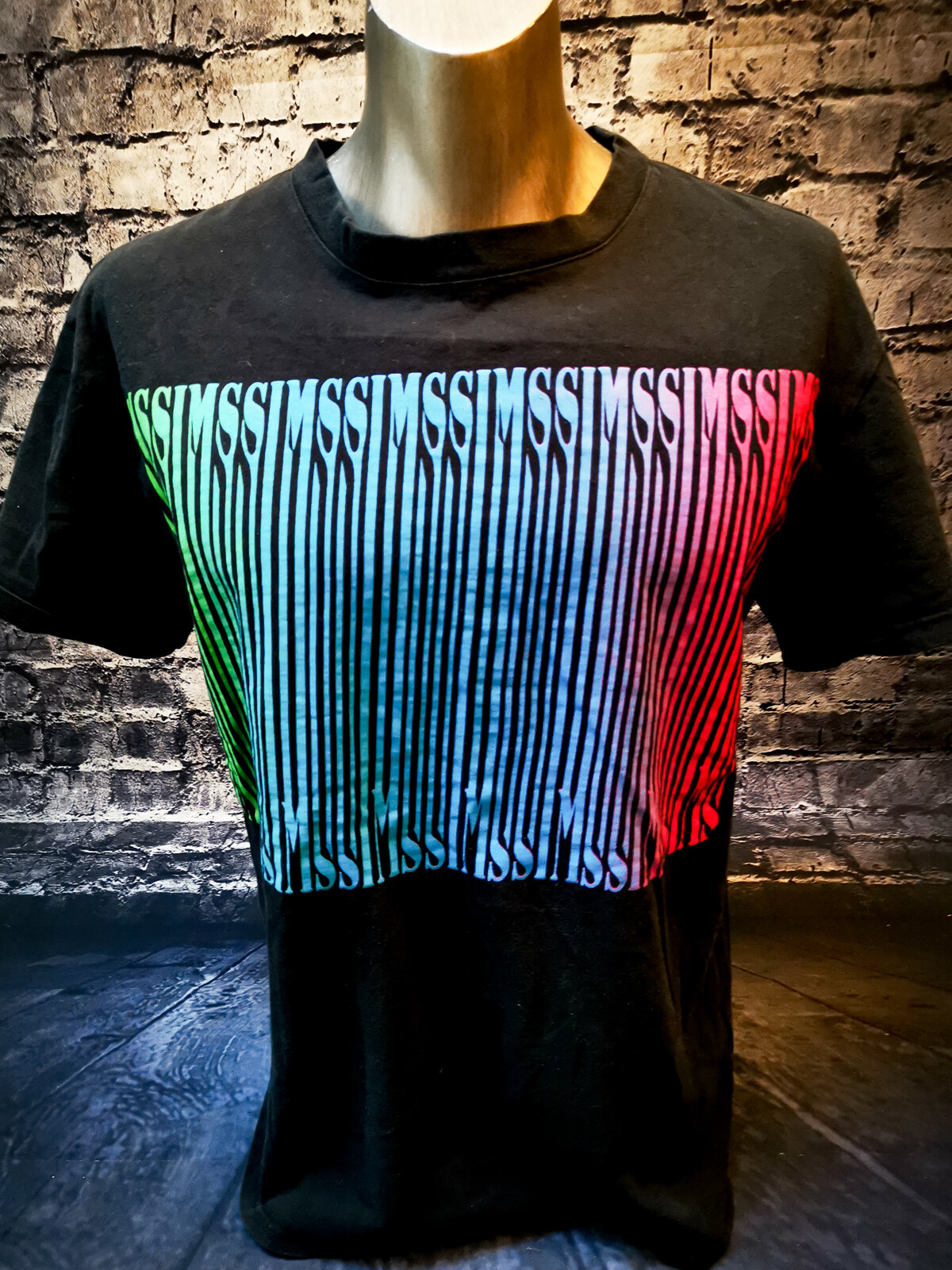 Men's Sims Skateboard Shirt Vintage Skate DRIPPING M … Gem