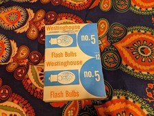 Westinghouse Vintafe Flash Bulbs No. 5 Six Pack
