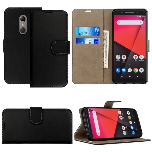 Funda Para Vodafone Smart V10 X9 N8 E8 Abatible Cuero Antigolpes Billetera Teléfono Cubierta - Imagen 8 de 30