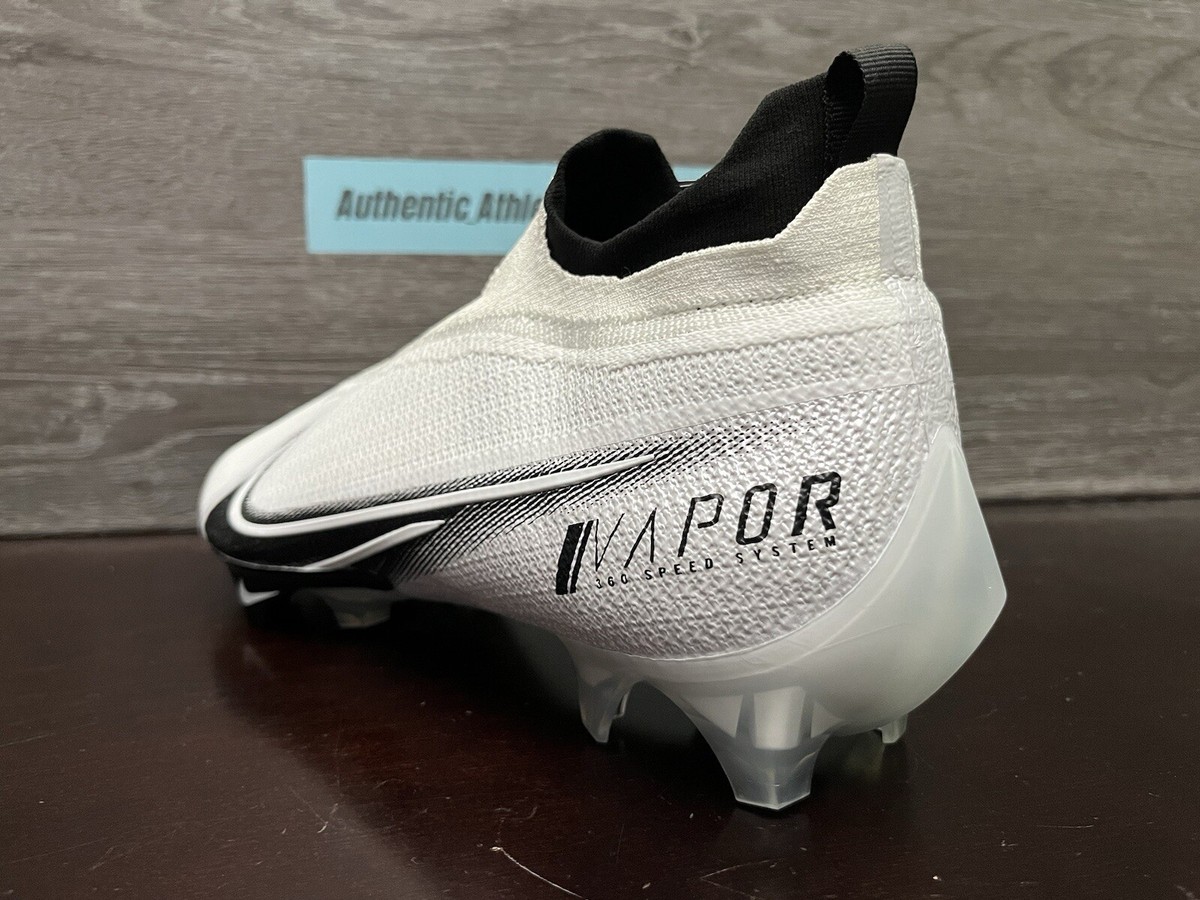 Nike Vapor Edge Elite 360 Football Cleats White Men’s Size 12.5 Wide CV6317-100 Nike Vapor Edge 360 Elite Black White Football Cleats Men main image 2