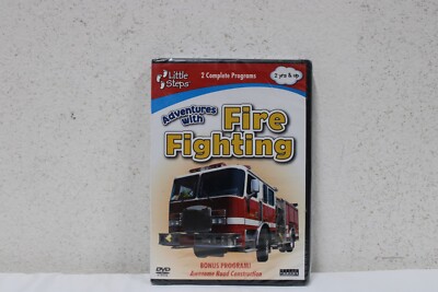 その他 Little Steps: Adventures With Fire Fighting [DVD] Little Steps: Adventures with Fire Fighting (DVD, 2009) for