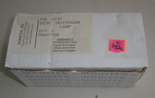 Sonntek LH-51 Deuterium Lamp 094317106 - Never Used