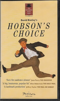 Paul Reade, David Bintley   Hobson's Choice (VHS, 1992)
