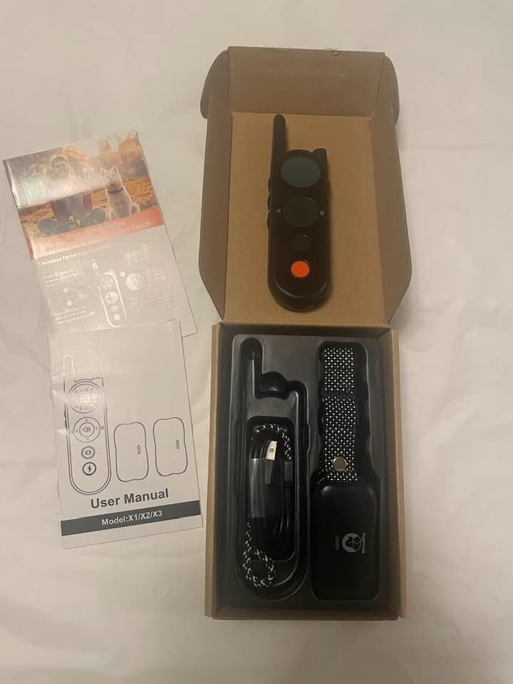 Wireless Dog Fence & Training Collar Up To  3500ft Rechargeable  MimofPet (LL-B)