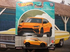 Hot Wheels Premium 2023 Car Culture Auto Strasse Naranja Lamborghini Urus Importación