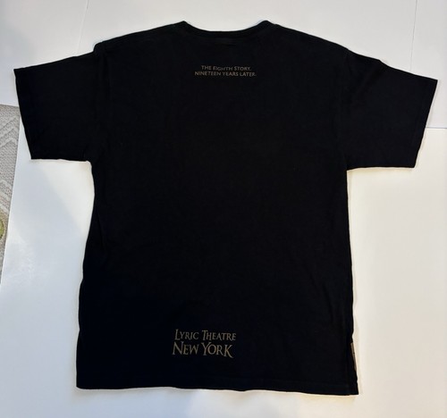 Harry Potter And The Cursed Child Lyric Theater New York Black T-Shirt Medium - Picture 3 of 4