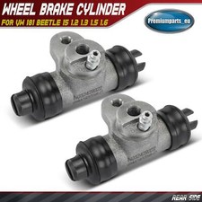 2x Wheel Brake Cylinder Rear Left and Right for VW 181 Beetle 113611053B W93356
