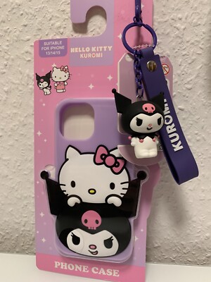 HELLO KITTY Handy-Schutzhülle und Hello Kitty Schlüsselanhänger.