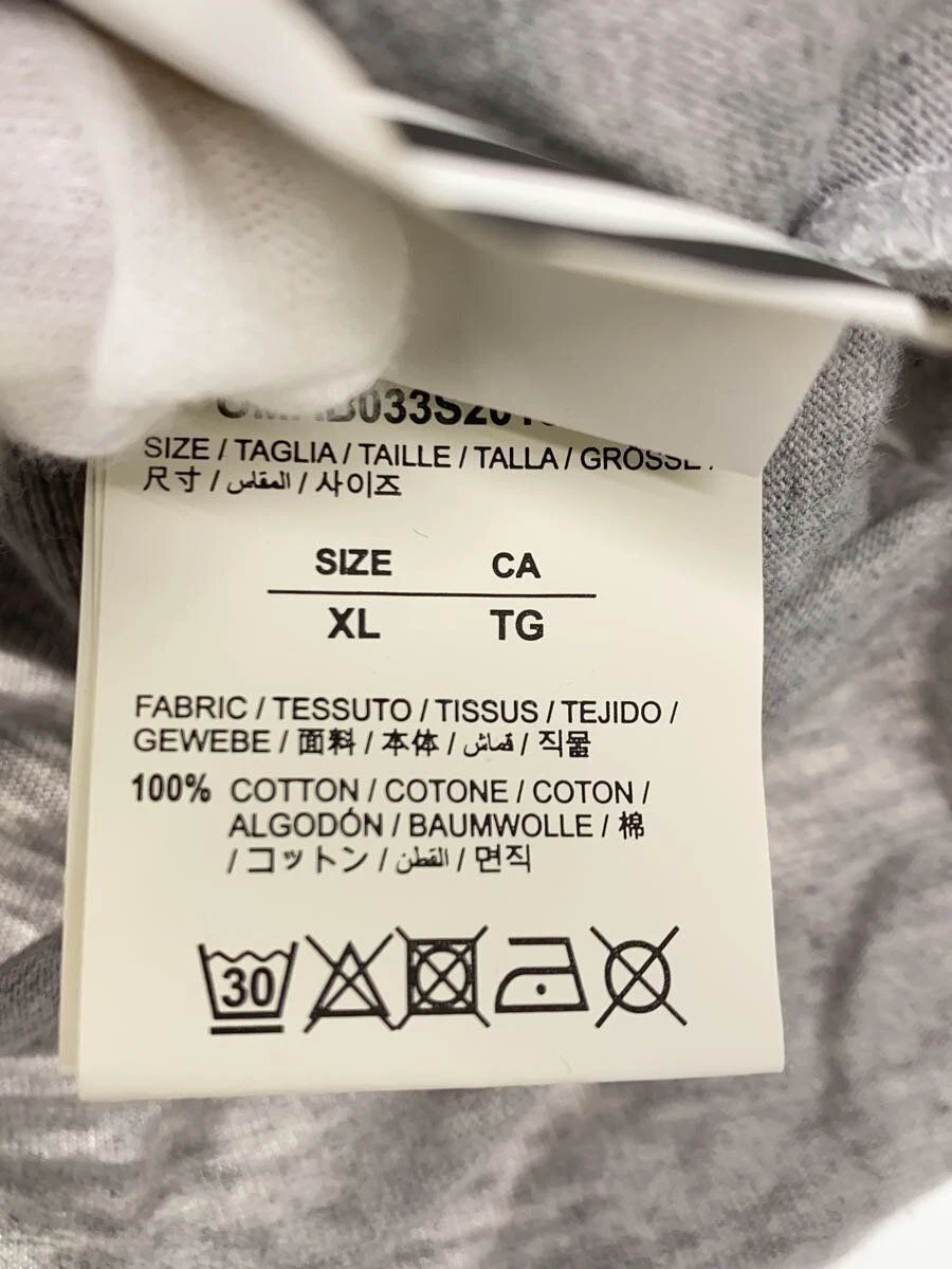 Felpa con cappuccio Off White XL cotone grigio tinta unita OMAB033S20185003 usata