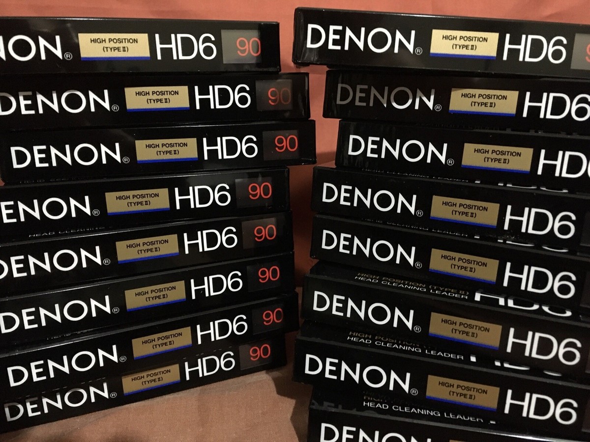 Ten 10 Denon HD6-90 Hi Bias Cassette Tapes New Made In Japan | eBay