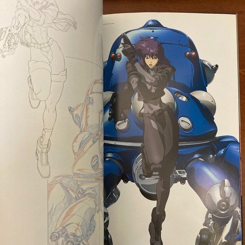 Ghost in the Shell STAND ALONE COMPLEX original collection Art Book Ilustration - Picture 3 of 24