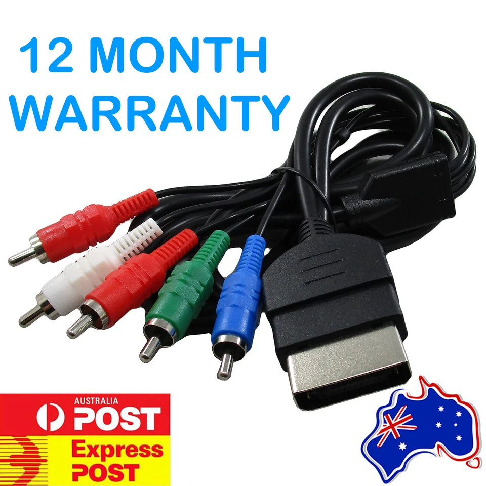 COMPONENT YPbPr 1080p HD Audio Video Cable for Original Classic XBOX HDTV