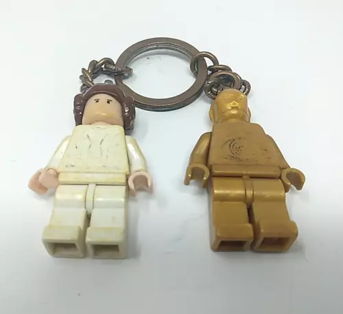 LEGO C-3PO / Princess Leia Keychain Pre-owned